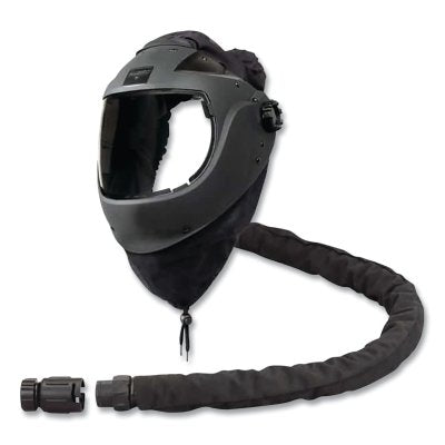 EZ Air SAR Flexible Grinding Air Guard, HP Personal Air Cooler Head and Flexible Hose/Cover