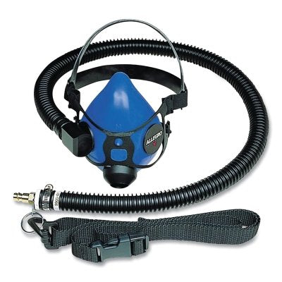 Respirador de aire de media máscara, conjunto completo, se utiliza con manguera de aire/bomba de aire de respiración (se vende por separado)