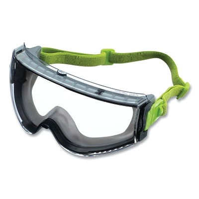 Avatar™ Plus OTG Safety Goggles, One Size Fits All, Clear Lens, Black/Cool Gray, Hydroshield®, Neoprene/Fabric Strap