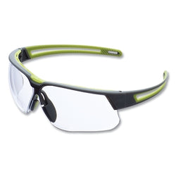 Gafas de seguridad Avatar™ Plus OTG, lente de policarbonato transparente, Ultra-dura®/ Uvextreme® AF, verde, marco de nailon