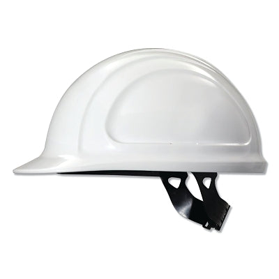 North Zone N10 Quick-Fit Safety Helmet, 4-Point, Front Brim, Navy Blue