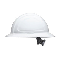 Casco de seguridad North Zone N20 de ala completa, con trinquete, amarillo