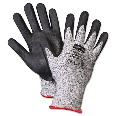 Guantes recubiertos NorthFlex Light Task Plus II, extragrandes, negros/grises