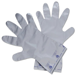 Guantes resistentes a productos químicos Silver Shield®, talla 7, paquete de venta, color plateado