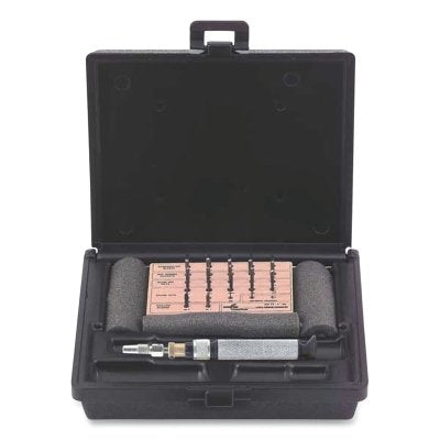 20-piece screwdriver set with torque limiter, 1/4 in. hex drive, 20-150 in. torque.