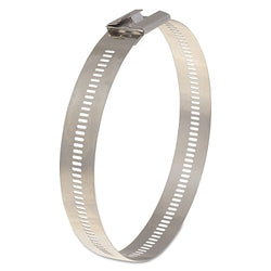 Uncoated Multi-Lok Cable Ties, 250 lb, 12 in, Natural Color