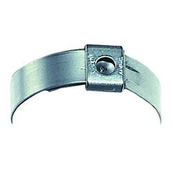 Plain Tie-Lok cable ties, 16 1/2" inside diameter, 1/4" long, 304 stainless steel, box of 100