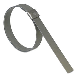 Junior® Plain ID Clamp, 13/16 in. Diameter, 3/8 in. Width, 201 Stainless Steel