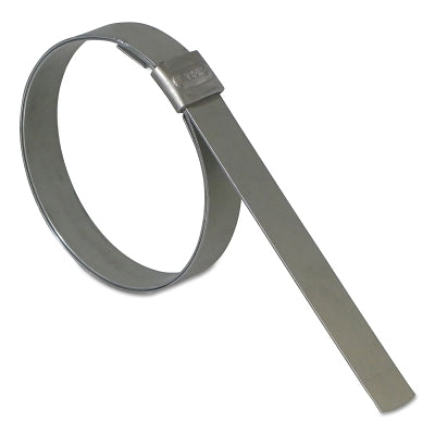 Junior® Plain ID Clamp, 1 in. Diameter, 1/2 in. Width, 201 Stainless Steel