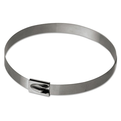 Ball-Lok cable ties, 201 mm, 304 stainless steel, 100/bag