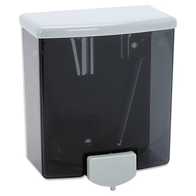 Dispensador de jabón de superficie ClassicSeries, 40 oz, negro/gris
