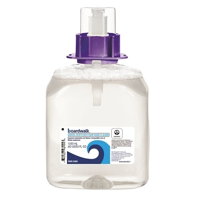 Jabón en espuma con certificación ecológica, sin fragancia, recarga de 1250 ml, 4 unidades por caja