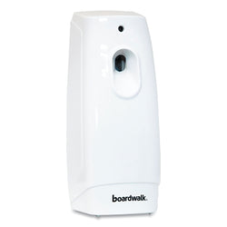 Classic air freshener dispenser with meter, white, 4 inches wide x 3 inches deep x 9.5 inches high