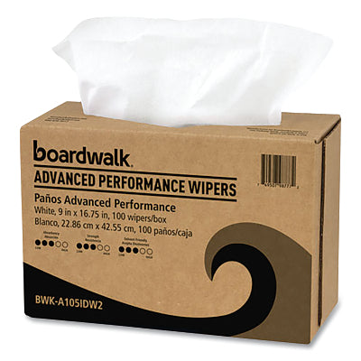 Limpiaparabrisas de alto rendimiento, blancos, 9 x 16,75 pulgadas, caja