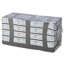 Grill brick, 8 x 4, black
