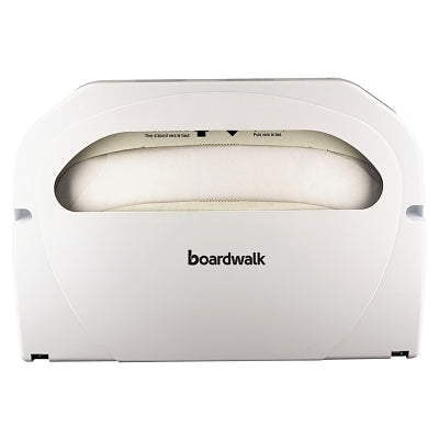 Dispensador de fundas para inodoro de pared, plástico, blanco
