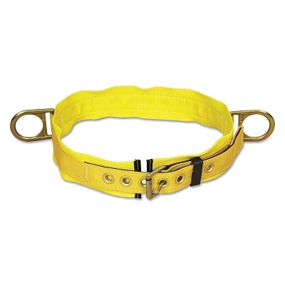 Belt with tongue buckle, side D-rings and hip protection, medium size
