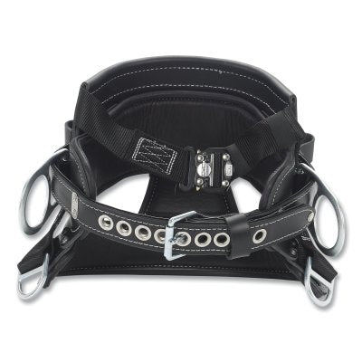 4D Leather Lineman's Belt, D27, Polyester/Nylon