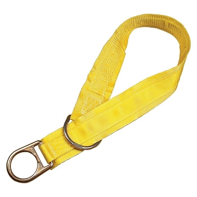 Adaptador de amarre de cinta, 20 pies, anillo en D pasante, capacidad de carga de 310 lb, resistencia a la rotura de 5000 lb