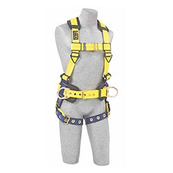Arnés de seguridad Delta™ Vest, anillo en D posterior, amarillo/azul marino, extragrande