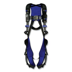 Arnés de seguridad ExoFit™ X300 Comfort Vest, anilla en D en la espalda, grande, conexión rápida con lengüeta y cierre automático, gris