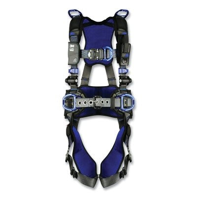 ExoFit™ X300 Comfort Vest climbing, positioning and rescue safety harness with quick-connect and auto-lock, medium size