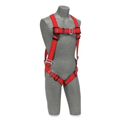 PRO™ Vest Style Hot Work Welder Harness, Tongue Buckle, Extra Large, 1 Back D-Ring, 2 Hip D-Rings