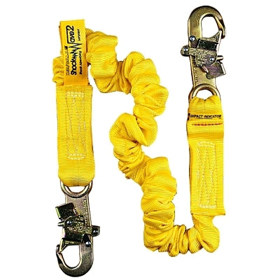 Cordón amortiguador ShockWave2 de 1,8 m con gancho de acero y dos brazos
