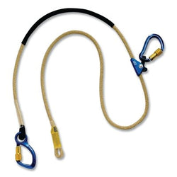 Cuerda de seguridad ajustable para trabajos eléctricos y en caliente, 2,4 m, 140 kg