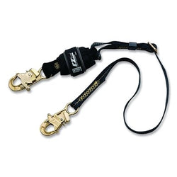Cordón amortiguador ajustable Force2™, negro, 1,8 m, capacidad de 140 kg, gancho a presión