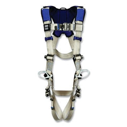 Arnés de seguridad con posicionamiento ExoFit™ X100 Comfort Vest, anillos en D para espalda y cadera, talla extragrande, hebilla de paso/pasante