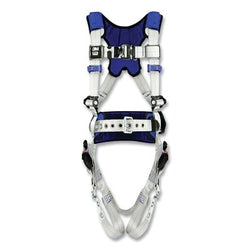 Arnés de seguridad para construcción ExoFit™ X100 Comfort, anillo en D posterior, tamaño mediano, hebilla de conexión rápida con pasador