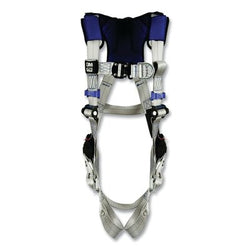 Arnés de seguridad para escalada ExoFit™ X100 Comfort Vest, anillas en D traseras y delanteras, talla extragrande, hebilla de conexión rápida con pasador