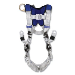 Arnés de seguridad ExoFit™ X100 Comfort para escalada, posicionamiento y suspensión en petróleo y gas, con anillas en D traseras, delanteras y de cadera, grande, de paso/trasero