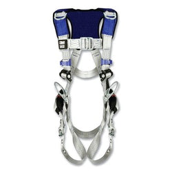Arnés de seguridad ExoFit™ X100 Comfort Vest para recuperación, con anillas en D traseras, delanteras y de cadera, tamaño mediano, hebilla de paso con pasador