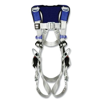 ExoFit™ X100 Comfort Vest Recovery Safety Harness, with Rear, Front and Hip D-Rings, Medium Size, Pass-Through Buckle with Pin