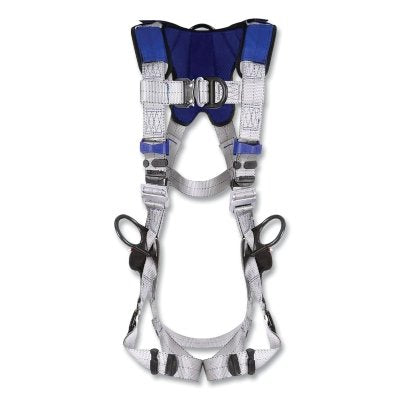 Arnés de seguridad ExoFit™ X100 Comfort Wind Energy para escalada y posicionamiento, con anillas en D en la espalda, el frente y la cadera, tamaño mediano, conexión rápida
