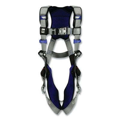 Arnés de seguridad ExoFit™ X200 Comfort Vest, anillo en D posterior, talla extragrande, hebilla de lengüeta/pasante