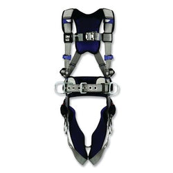 Arnés de seguridad de posicionamiento ExoFit™ X200 Comfort Construction, anillos en D para espalda y cadera, grande, conexión rápida con lengüeta y doble cierre