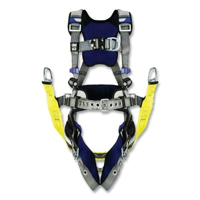 ExoFit™ X200 Comfort Oil &amp; Gas Climbing Safety Harness with Back &amp; Hip D-Rings, Small Size, Tongue Buckle &amp; Quick Connect