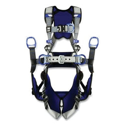 Arnés de seguridad ExoFit™ X200 Comfort Tower para escalada, posicionamiento y suspensión, con anillos en D en la espalda, el frente y la cadera, extra grande, cierre rápido/rápido de doble cierre