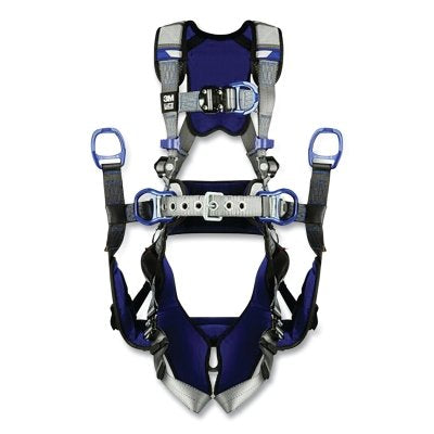 Arnés de seguridad ExoFit™ X200 Comfort Tower para escalada, posicionamiento y suspensión, con anillos en D en la espalda, el frente y la cadera, extra grande, cierre rápido/rápido de doble cierre