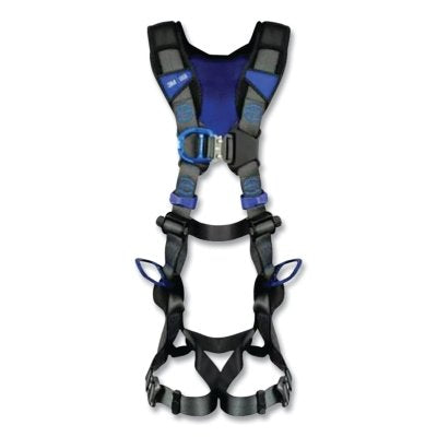 Arnés de seguridad para energía eólica ExoFit™ X300 X-Style, con anillos en D en espalda, frente y cadera, talla XL/2XL, cierre automático QC/Revolver