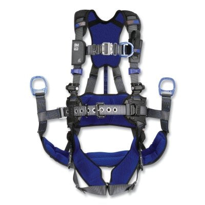 ExoFit™ X300 Comfort Tower Climbing Safety Harness, Rear, Front &amp; Hip D-Rings, Small Size, QC/QC Automatic Closure &amp; Tongue/Reverse
