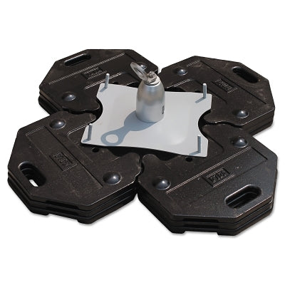 Anclaje de contrapeso independiente para techo, capacidad de carga de 310 lb
