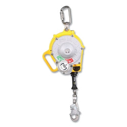 Sealed-Blok™ Self-Retracting Lifeline, 3400169, 85 ft, Top Swivel Safety Hook, 420 lb, Bottom Swivel Safety Hook, Single Leg