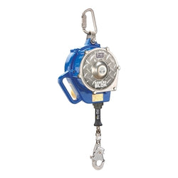 Sealed-Blok™ Self-Retracting Lifeline, 50 ft. Long, Snap-On Swivel Hook, 420 lb. Capacity, Carabiner, Single Leg