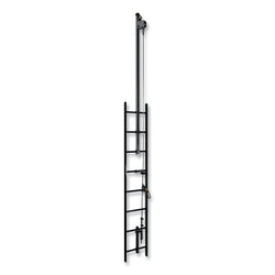 Extensión de escalada con soporte para sistema de seguridad vertical con cable Lad-Saf™ de DBI-SALA®, acero galvanizado