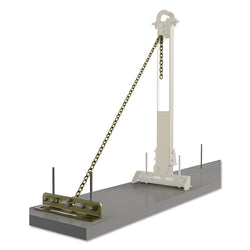 HLL Tie-Down Base with Chain for Rebar/Shear Bolt SecuraSpan™, 11 lb