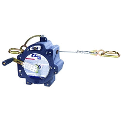 EZ-Line Retractable Horizontal Lifeline, 60 ft, Carabiner, 310 lb Capacity